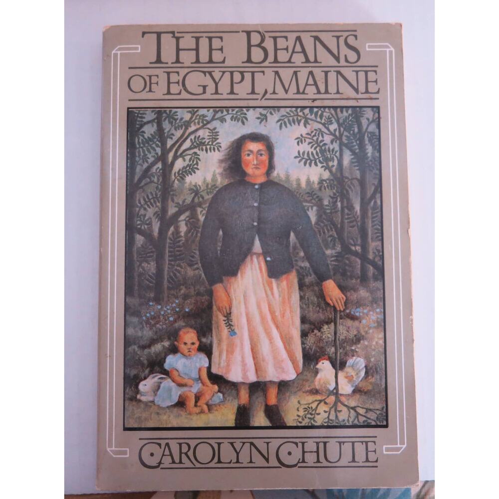 THE BEANS of EGYPT MAINE Paperback Book Carolyn Chute 1985 Fiction Read